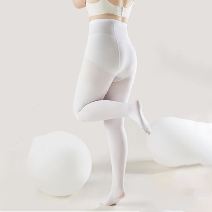Collants de danse à pieds blancs (2 paires) - image 2