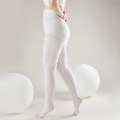Collants de danse à pieds blancs (2 paires) - image 3