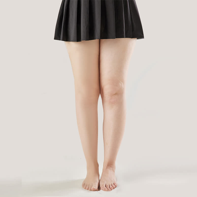 Collants transparents ultra-fins taille haute anti-accrocs (2 paires)