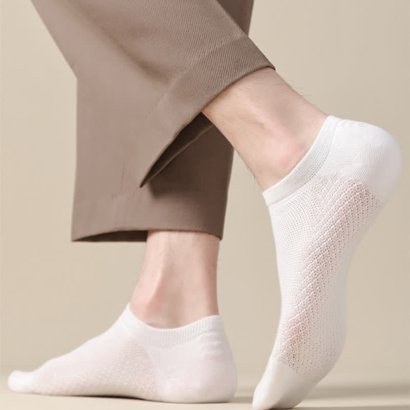 Chaussettes invisibles ultra-fines en maille respirante (8 paires) - image 11