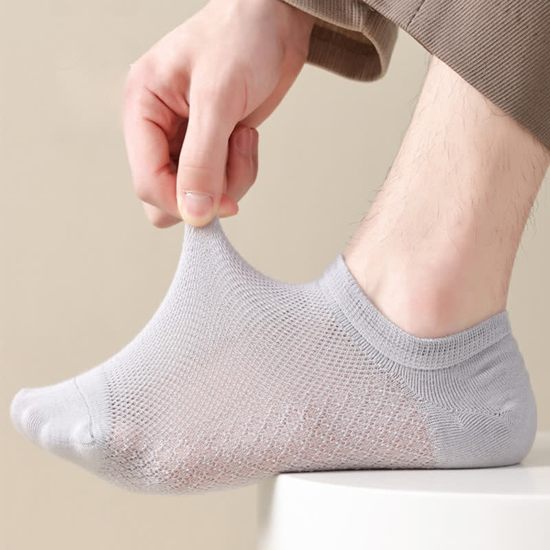 Chaussettes invisibles ultra-fines en maille respirante (8 paires) - image 7