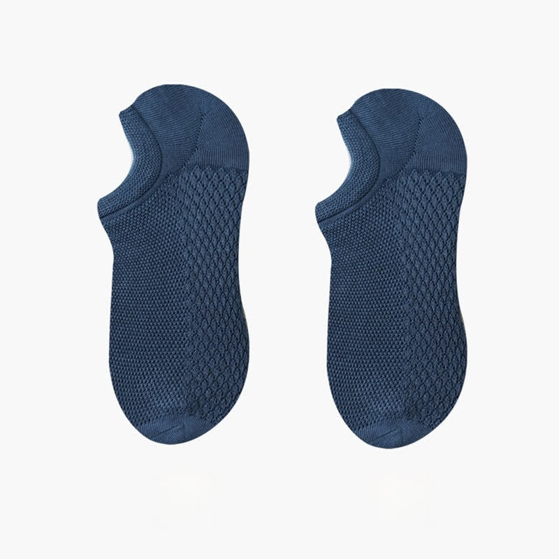 Chaussettes invisibles ultra-fines en maille respirante (8 paires) - Bleu - EU42-48 (US8.5-13) - image 14