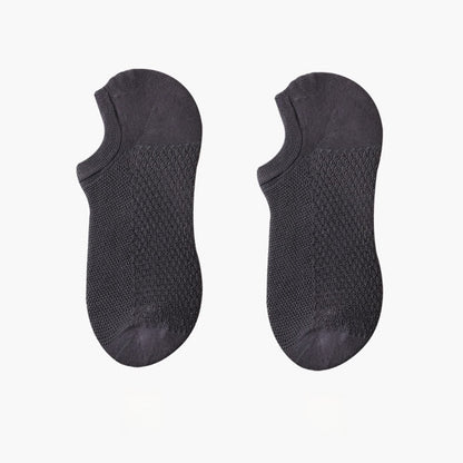 Chaussettes invisibles ultra-fines en maille respirante (8 paires) - Gris foncé - EU42-48 (US8.5-13) - image 17