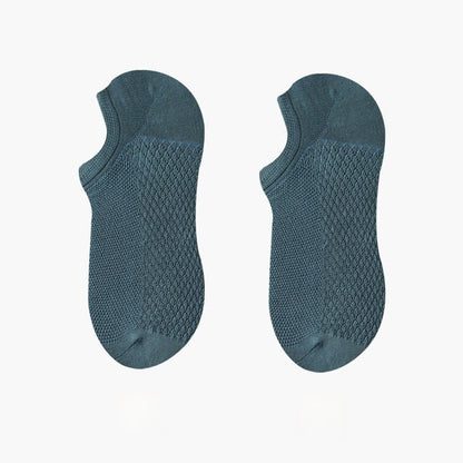 Chaussettes invisibles ultra-fines en maille respirante (8 paires) - Vert - EU42-48 (US8.5-13) - image 4