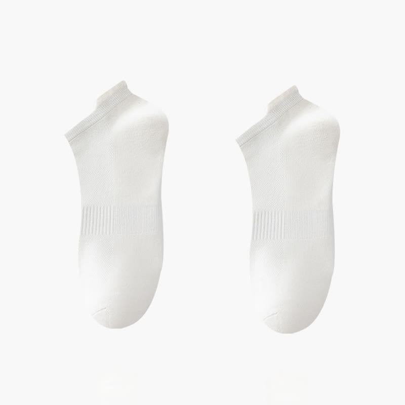 Chaussettes invisibles fines en coton respirant (8 paires) - Blanc - EU42-48 (US8.5-13) - image 11