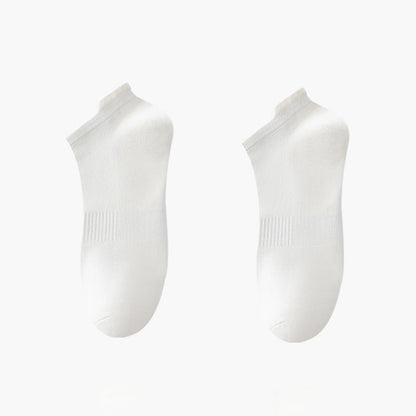 Chaussettes invisibles fines en coton respirant (8 paires) - Blanc - EU42-48 (US8.5-13) - image 11