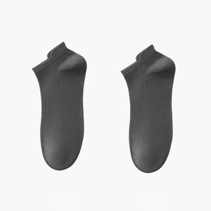 Chaussettes invisibles fines en coton respirant (8 paires) - Gris foncé - EU42-48 (US8.5-13) - image 15