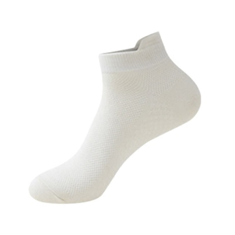 Chaussettes fines en coton respirant (6 paires) - Beige - EU36-41 (US3-8) - image 10
