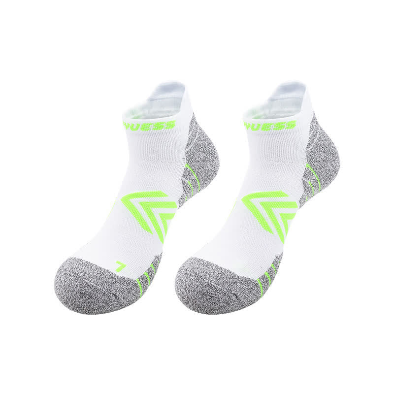 Chaussettes de sport respirantes à motif flèches de couleurs vives (6 paires)