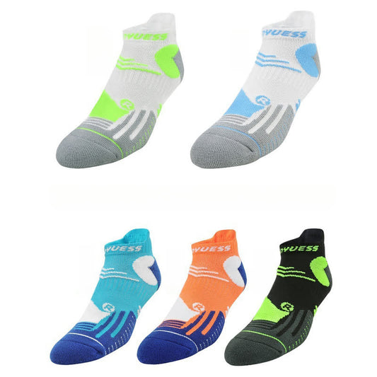 Chaussettes de sport respirantes à blocs colorés (5 paires) - Multicolore - EU39-44 (US6-10) - image 0