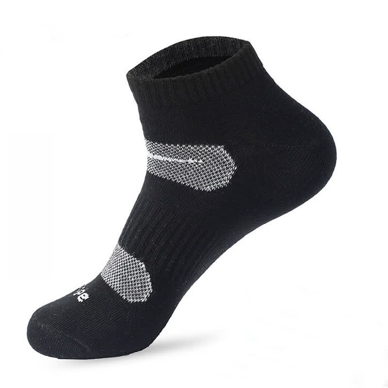 Chaussettes de sport simples en coton absorbant la transpiration (6 paires)