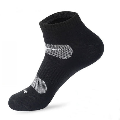 Chaussettes de sport simples en coton absorbant la transpiration (6 paires)