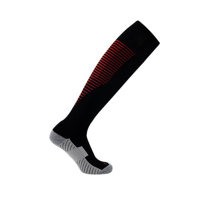 Chaussettes de sport absorbant la transpiration jusqu'aux genoux (5 paires)