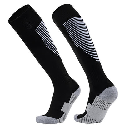 Chaussettes de sport à rayures absorbant la transpiration (5 paires)