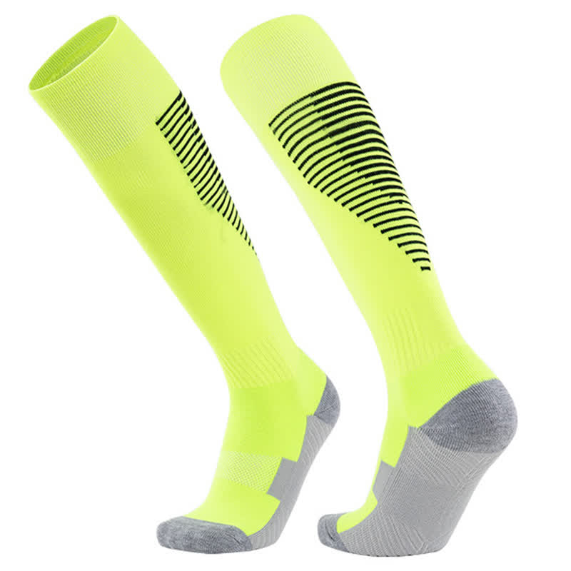 Chaussettes de sport à rayures absorbant la transpiration (5 paires)