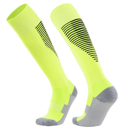 Chaussettes de sport à rayures absorbant la transpiration (5 paires)