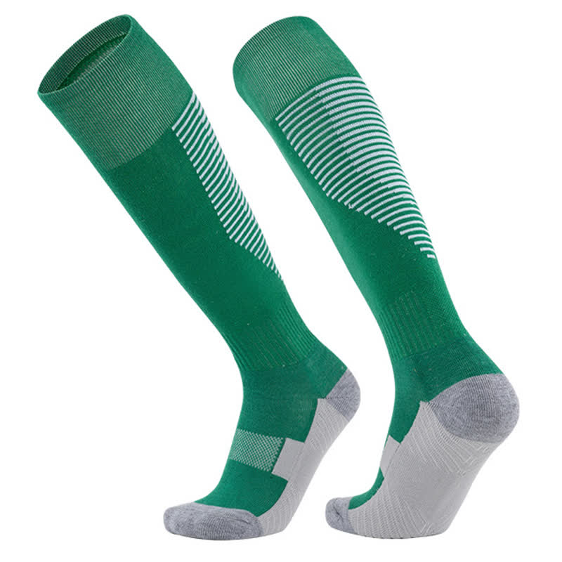 Chaussettes de sport à rayures absorbant la transpiration (5 paires)
