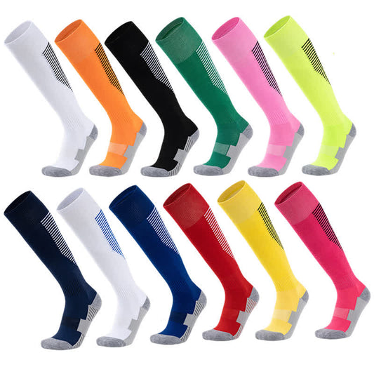 Chaussettes de sport à rayures absorbant la transpiration (5 paires)