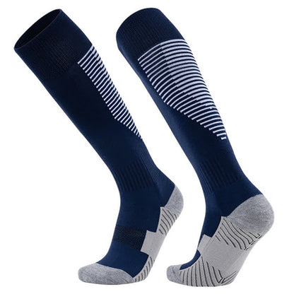 Chaussettes de sport à rayures absorbant la transpiration (5 paires)