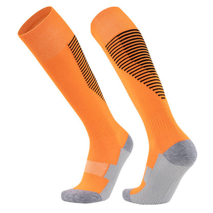 Chaussettes de sport à rayures absorbant la transpiration (5 paires)