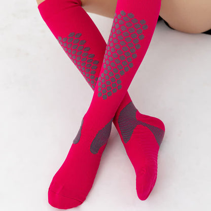 Chaussettes de compression à motifs géométriques (3 paires)