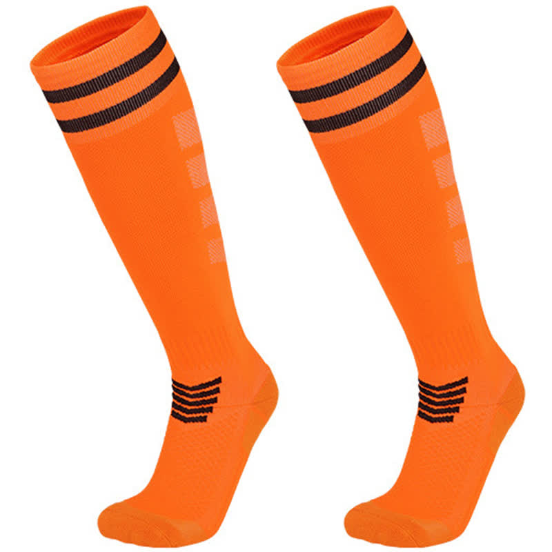 Chaussettes de football antidérapantes absorbant la transpiration (5 paires)