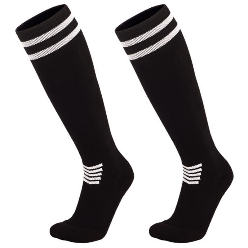 Chaussettes de football antidérapantes absorbant la transpiration (5 paires)