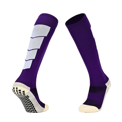 Chaussettes de football antidérapantes et respirantes (5 paires)