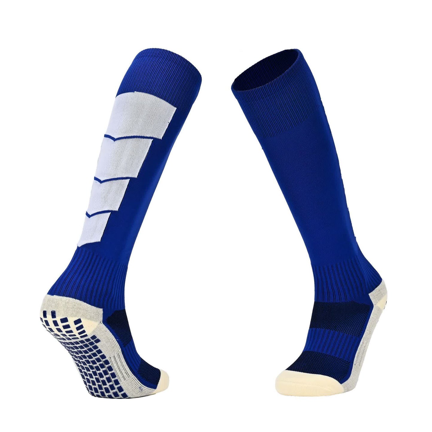 Chaussettes de football antidérapantes et respirantes (5 paires)