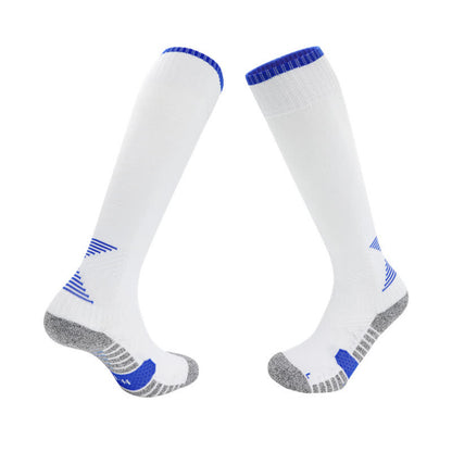 Chaussettes de football absorbant la transpiration jusqu'aux genoux (5 paires)