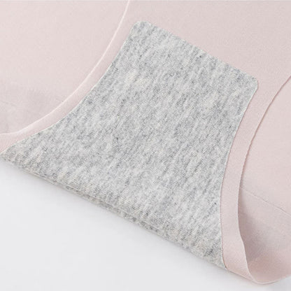 Culotte taille haute en soie glacée sans couture (lot de 3)