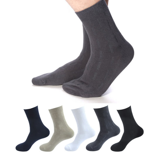Chaussettes confortables absorbantes en fibre de bambou (5 paires)