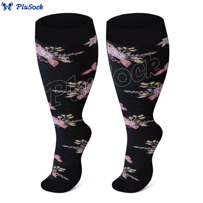 Chaussettes de compression défoliantes grande taille (3 paires) - image 4