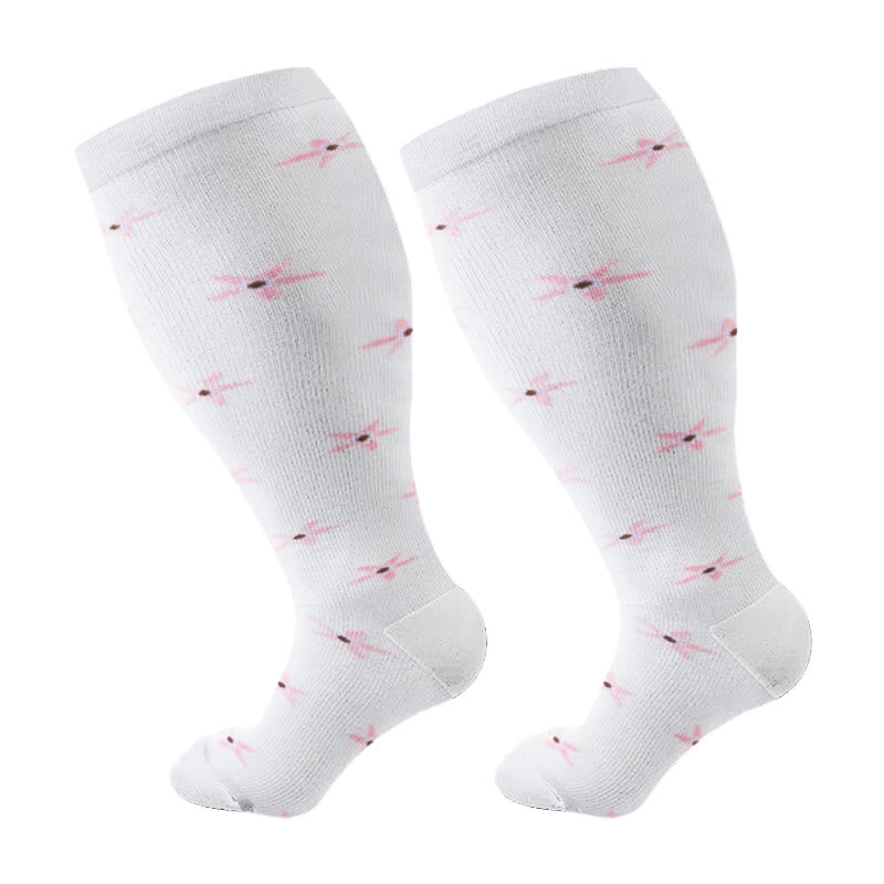 Chaussettes de compression défoliantes grande taille (3 paires) - Blanc - 4XL - image 7