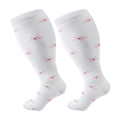 Chaussettes de compression défoliantes grande taille - Blanc - 4XL - image 7