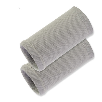 Manchons de compression pour poignets de sport de plein air de couleur unie (2 paires)