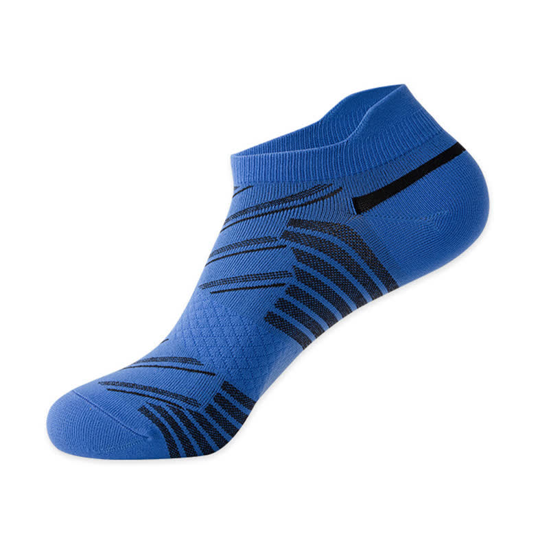 Chaussettes de sport respirantes à rayures (6 paires) - Bleu - EU39-44 (US6-10) - image 6