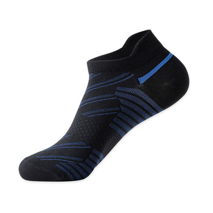Chaussettes de sport respirantes à rayures (6 paires) - Noir - EU39-44 (US6-10) - image 12