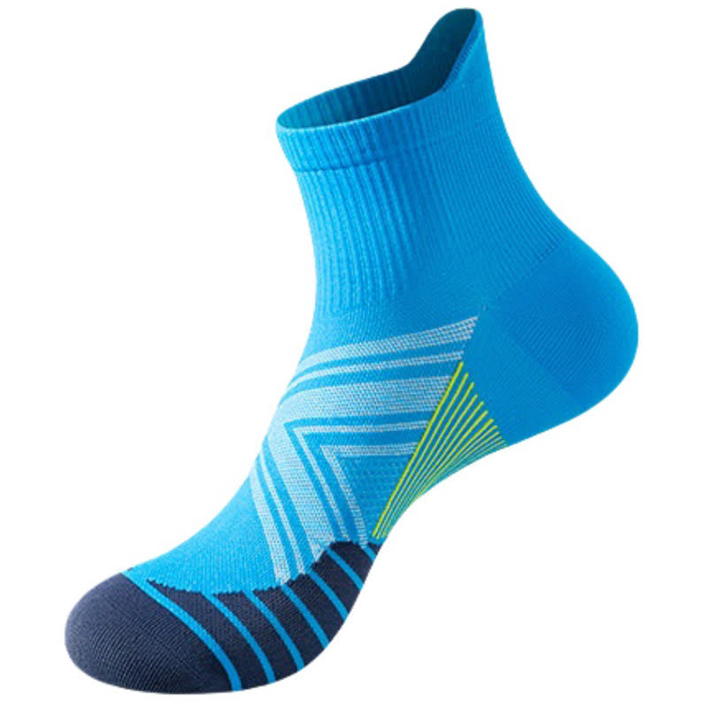 Chaussettes de sport respirantes à séchage rapide (5 paires) - Bleu - EU39-44 (US6-10) - image 5