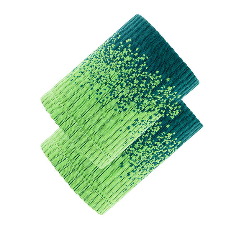 Manchons de poignet de fitness dégradés de couleurs (2 paires) - Vert - image 8