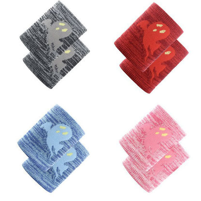 Manchons de poignet de sport à motif fantôme mignon (2 paires)