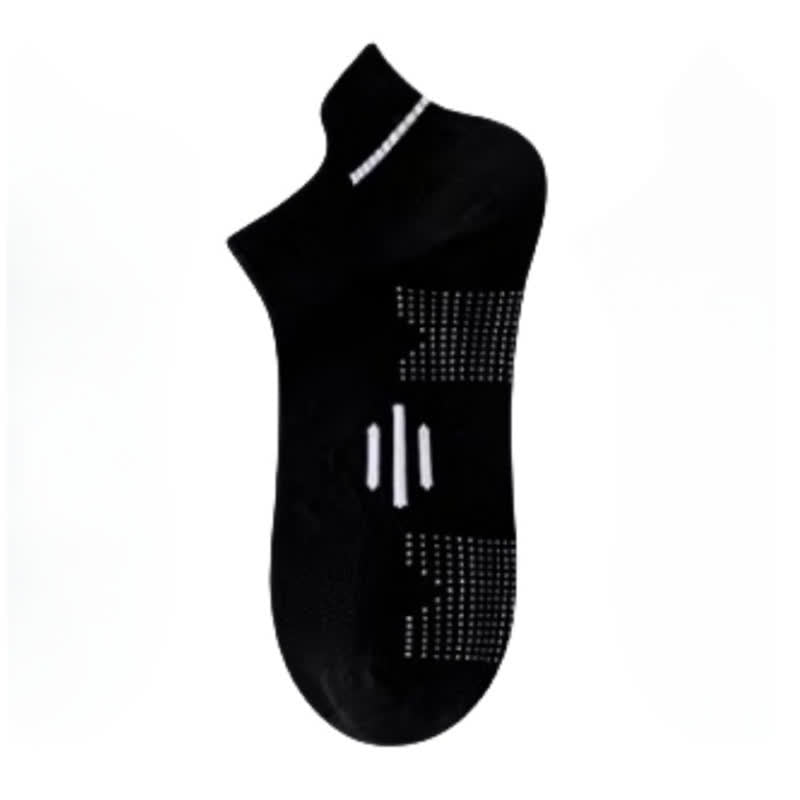 Chaussettes de sport respirantes en coton anti-transpiration (5 paires) - Noir - EU36-43 (US4-9) - image 11