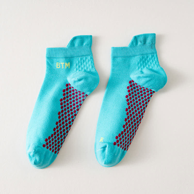 Chaussettes de sport respirantes, résistantes à l'usure et à séchage rapide (7 paires) - Bleu ciel - EU36-43 (US4-9) - image 9