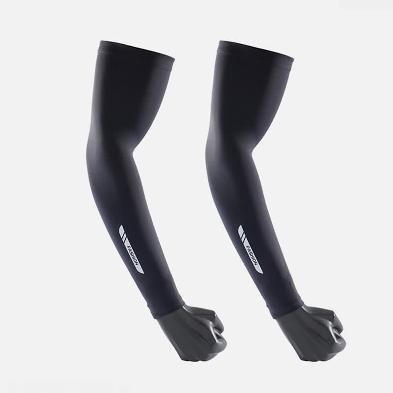 Manchons de protection solaire pour l'extérieur (3 paires) - Gris foncé - XL - image 2