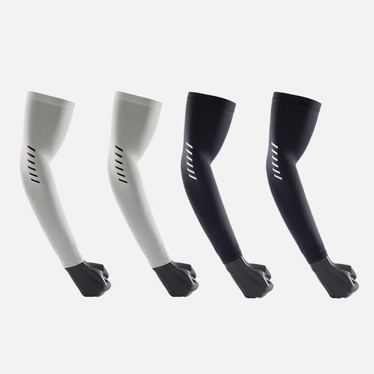 Manchons de protection solaire d'extérieur de couleur unie (3 paires)