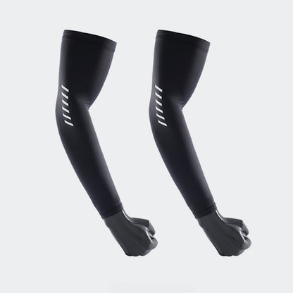 Manchons de protection solaire d'extérieur de couleur unie (3 paires) - Gris foncé - XL - image 2