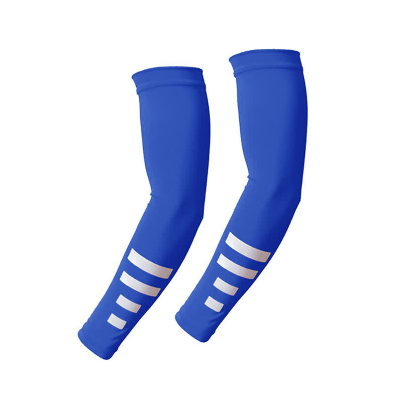 Manchons de protection solaire réfléchissants à séchage rapide pour l'extérieur (3 paires) - Bleu royal - image 2