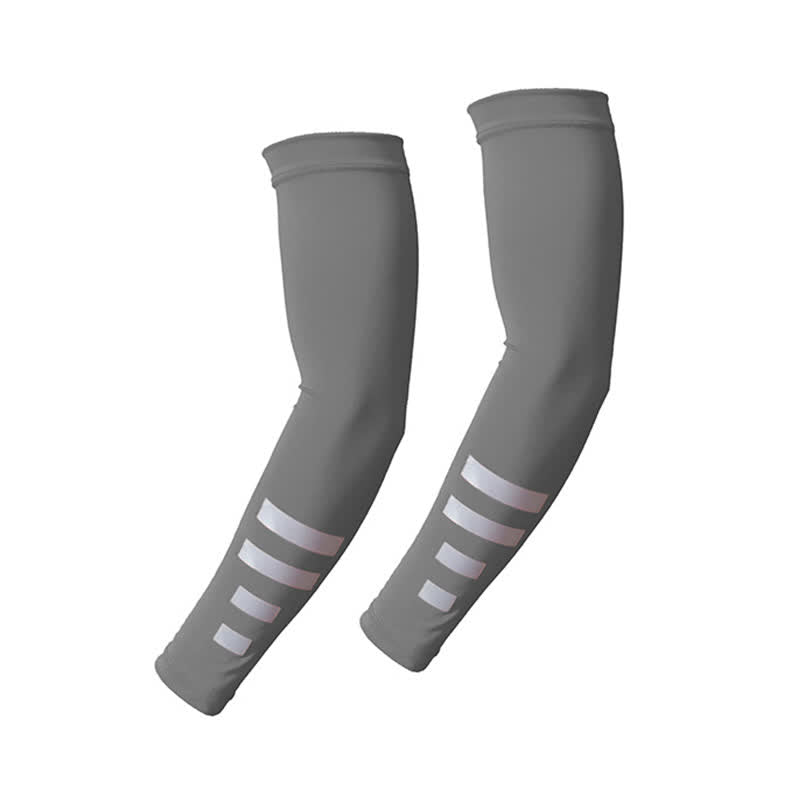 Manchons de protection solaire réfléchissants à séchage rapide pour l'extérieur (3 paires) - Gris foncé - image 9