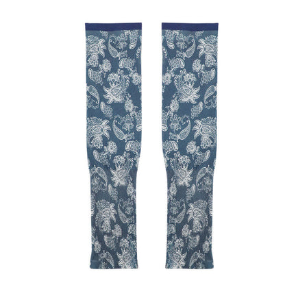 Manchons de protection solaire d'extérieur à imprimé floral (3 paires) - C - image 7