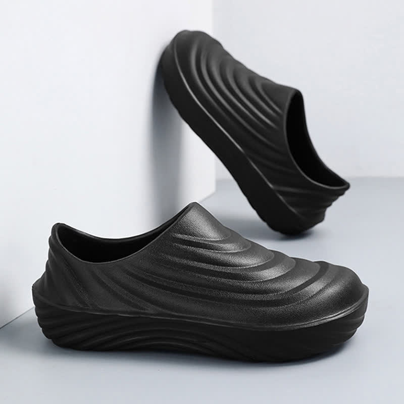 Chaussures de cuisine imperméables antidérapantes de couleur unie - image 19